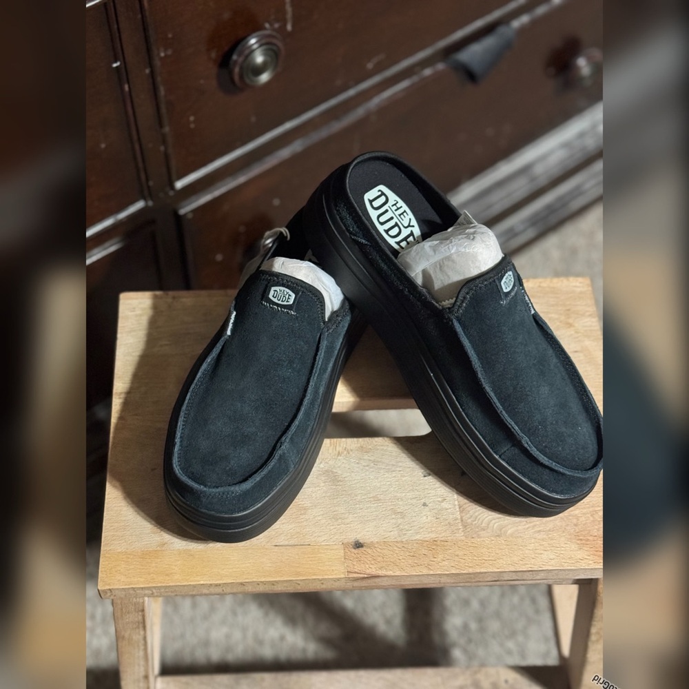 Hey Dude Austin Lift Classic Women’s 9 BLACK